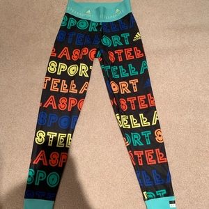 Adidas by Stella McCartney logo print leggings